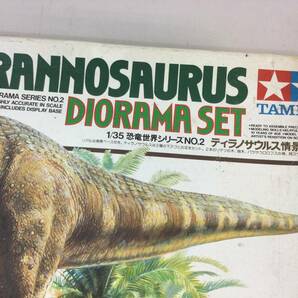 ★ 1/35 プラモデル 恐竜世界シリーズ NO.2 ティラノサウルス情景 セット TAMIYA タミヤ フィギュア 模型 プラモの画像10