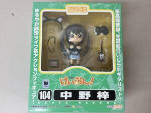 ★ 未使用 ねんどろいど けいおん 104 中野梓 フィギュア アニメ グッズ コレクション 