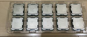 Intel xeon E5-2630V4 10個セット■ 正規完動品@送料無料■HP DELL