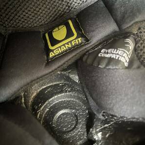 AGV エージーブイ 【 Mサイズ 】 K1 AGV マットブラック アジアンフィット フルフェイスヘルメットの画像10
