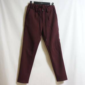 【定価3.1万 wjk smart slacks パンツ S】5942 cj16S ダンボールニット スマートスラックスの画像2