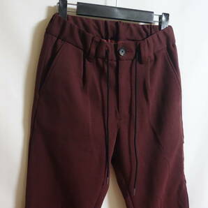 【定価3.1万 wjk smart slacks パンツ S】5942 cj16S ダンボールニット スマートスラックスの画像1