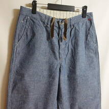 【美品 Anachronorm Clothing アナクロノーム シャンブレー ワークパンツ W34】ANC-234 Chambray Work Pants Wide Fit_画像1