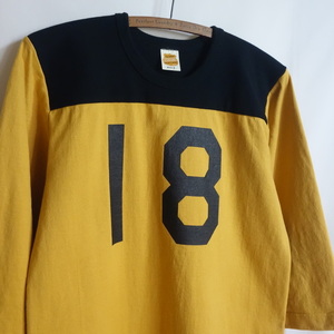 【17SS Trophy Clothing トロフィークロージング FOOTBALL NUMBER TEE M】フットボールTシャツ