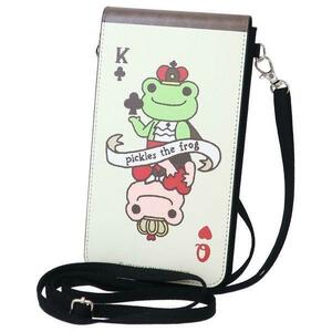 ka... pickle smartphone multi case IC card correspondence smart phone pouch King & Queen 