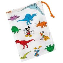 ミッキー＆フレンズ恐竜 コップ袋 巾着袋 コップ入れ 子供 子ども キッズ キャラクター_画像1
