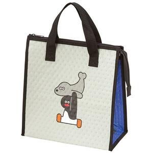  Pingu × Matsumoto seiji non-woven keep cool bag . present bag keep cool tote bag ske-ta-