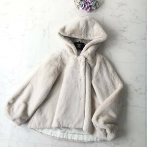  beautiful goods Rene Rene eko fur blouson jacket free shipping 