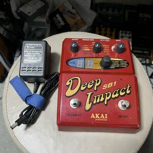 AKAI Professional SB1 Deep Impact Synth Bass Processor アカイ ディープインパクト エフェクター ベース シンセサイザー