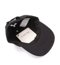 新品・本物 PATOU パトゥ キャップ 帽子 ユニセックス AC0400132 999B ブラック _画像4