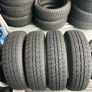 155/65R14 トーヨー　ガリットGIZ 中古スタッドレスタイヤ４本セット　2018年製　送料無料 溝有り