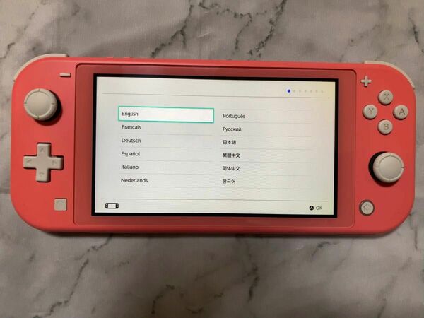 Nintendo Switch Lite ニンテンドースイッチライト 任天堂 コーラル ゲーム機