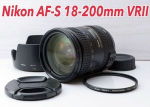 ★Nikon AF-S 18-200mm VRⅡ★手ぶれ補正●高倍率レンズ 1ヶ月動作補償あり！