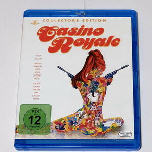 「007/カジノ・ロワイヤル（1967年版）」ドイツ語パッケージ（ディスクは日本語対応）blu-ray/ブルーレイ 日本語吹替えなし 中古 送料込み
