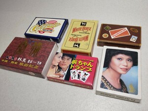 トランプ カード カードゲーム CARDS 6箱まとめて 昭和レトロ レトロ ヴィンテージ 玩具 雑貨 インテリア 民間整理品b