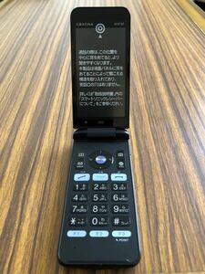 新古品♪♪ 1円から♪ au GRATINA 4G KYF37 ブラック SIMロック解除済み クリックポスト発送 ￥185-