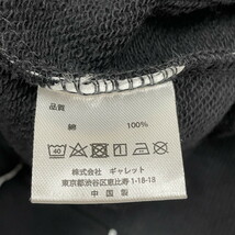 未使用品 /L/ FRUIT OF THE LOOM×NO COFFEE ブラックストライプスウェット ロゴコラボメンズレディース フルーツオブザルームノーコーヒー_画像9