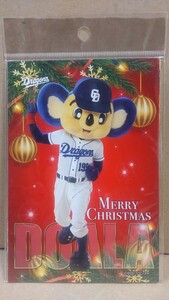 ドアラ クリスマスポストカード 5枚セット 中日ドラゴンズ ハガキ はがき レア