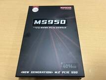 Monster Storage M.2 SSD 4TB NVMe PCIe Gen44 MS950G70PCIe4HS-04TB_画像1