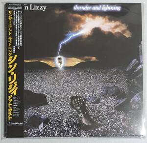 紙ジャケット２CD シン・リジー THIN LIZZY / THUNDER AND LIGHTNING / DELUXE EDITION デラックス・エディション/ 国内盤 OBI 帯付き