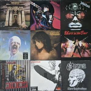 【 LPレコードまとめて大量45枚セット】Ozzy Osbourne/Judas Priest/ルースターズ/DAVID BOWIE（ジャケ損傷）JAPANESE PUNK/坂本龍一ほかの画像2