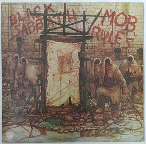 【FRANCE盤 LP】ブラック・サバス Black Sabbath - Mob Rules/Vertigo - 6302 119/Misprint ミスプリント/ Ozzy Osbourne