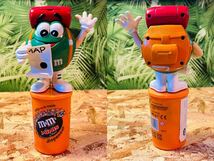 00' vintage M&M's backpacking traveler Chocolate Dispenser◇ビンテージエムアンドエムズディスペンサー◆当時◇advertisingMARS◆美品_画像2