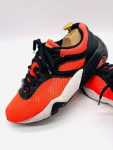 衝撃プライス！『最強の1足！』【PUMA プーマー/トリノミックブレイズニット】高級ランニングシューズ！オレンジ×ブラック/jp24cm！3.14_画像1