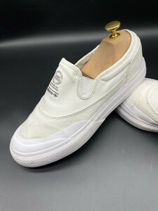  impact price![ fan expectation model!][ Adidas /nitsuaRF] high class slip-on shoes shoes! white /jp25cm!3.23