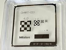 希少♪ Mitutoyo ミツトヨ 校正用チャート CHART-001 測定顕微鏡部品 送料無料♪_画像2