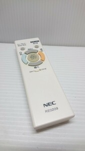 送料無料◆NEC 照明リモコン◆RE0209