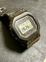 CASIO カシオ G-SHOCK Gショック5600シリーズ 5000シリーズ DW-5600 GW-5000 カスタム用 フルメタル ベルト ベゼル ブラック_画像5