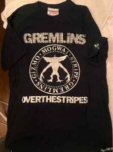 未使用品・限定製作30枚・OVER THE STRiPES オーバーザストライプスGREMMiE（グレムリン）ハンドメイドTシャツ