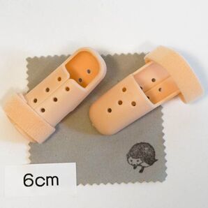 指サポーター ギプス 指用 固定 6cm 2個 保護 丸 骨折 捻挫