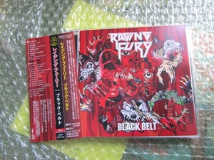 RAGINFG FURY「BLACK BELT」帯付　2CD ジャパメタ 検索キー　casbah outrage sabbat sacrifice shellshock