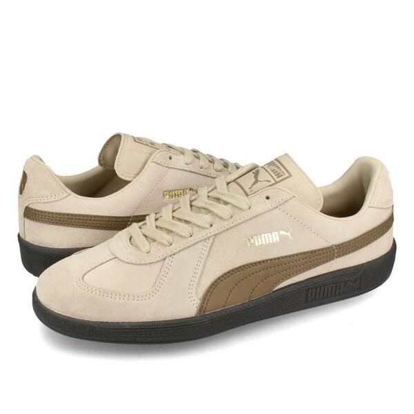 新品 PUMA プーマ PUMA ARMY TRAINER スウェード 27.0cm ベージュ アーミートレーナー