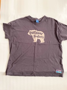 ★中古★　OUTDOOR　Tシャツ　サイズM　チャコールグレー