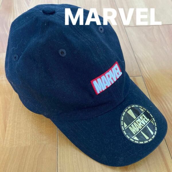 MARVEL キャップ帽　マーベルキャップ帽 ブラックキャップ