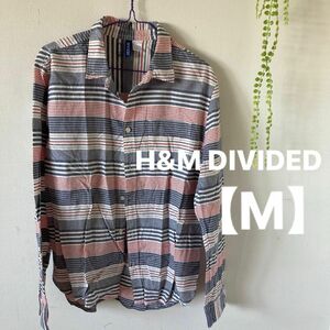 H&M DIVIDED 長袖シャツ【M】