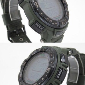 k70663-ap [送料650円]中古◇CASIO PROTREK カシオ プロトレック PRW-2500B-3 電波ソーラー カモフラージュ メンズ 腕時計 [155-240324]の画像2