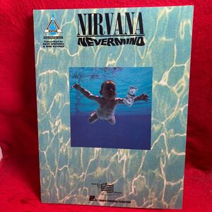 ▼NIRVANA NEVERMIND ニルヴァーナ ネヴァーマインド 洋楽 洋書 GUITAR SCORE ギター・スコア 楽譜 TAB譜 Breed/Polly/Lithium/全12曲掲載