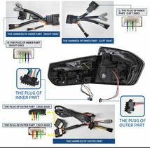 BMW 3シリーズF30 F35 F80 セダン 2012-2018 VLAND LEDテールライト　シーケンシャルターンシグナル付き_画像5