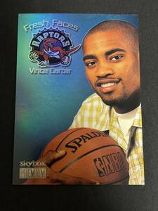 NBA 98-99 SKYBOX PREMIUM FRESH FACE #2FF Vince Carter