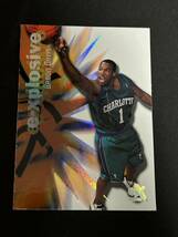 NBA 99-00 E-X E-XPLOSIVE #2XP Baron Davis 1,999枚限定シリアルナンバー入り　※コンディション注意_画像1