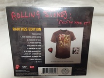 ROLLING STONES/ローリング・ストーンズ●EXILE ON MAIN ST 　RARITIES EDITION COLLECTOR'S CD, T-SHIRT AND GUITAR PICK　未開封品_画像6