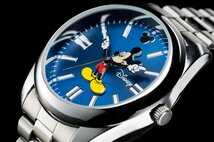 1円～ 1スタ アナザーヘブン×Disney限定MICKEYミッキーマウス別注コラボ時計オイスターパーペチュアル41mm7colors/ネイビーブルーNAVYBLUE_画像1