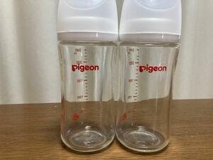 Pigeon 母乳実感 ガラス哺乳瓶240ml