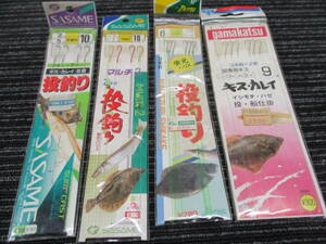  new goods . fishing tackle 8 number /9 number /10 number total 4 set ( Kiss / flatfish / is ze/kasago/megochi/ I name/ throwing fishing 