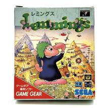 ゲームソフト『SEGA GAME GEAR レミングス』ゲームギア セガ 動作未確認 現状品 D-4411_画像1