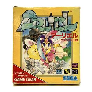 ゲームソフト『SEGA GAME GEAR アーリエル クリスタル伝説』ゲームギア セガ 動作未確認 現状品 D-4412